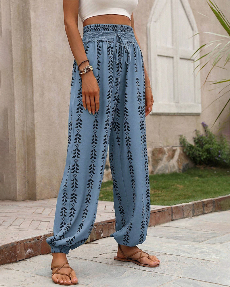 Leona | Broek Met Print