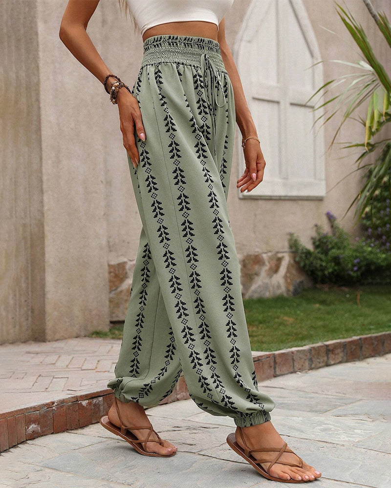 Leona | Broek Met Print