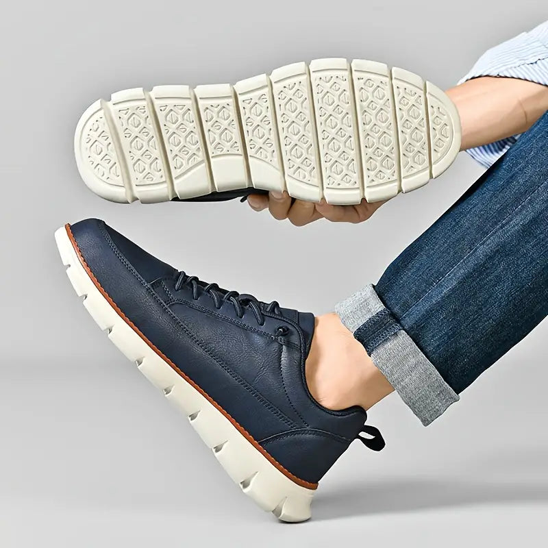 Dennis | Vegan Leren Schoenen