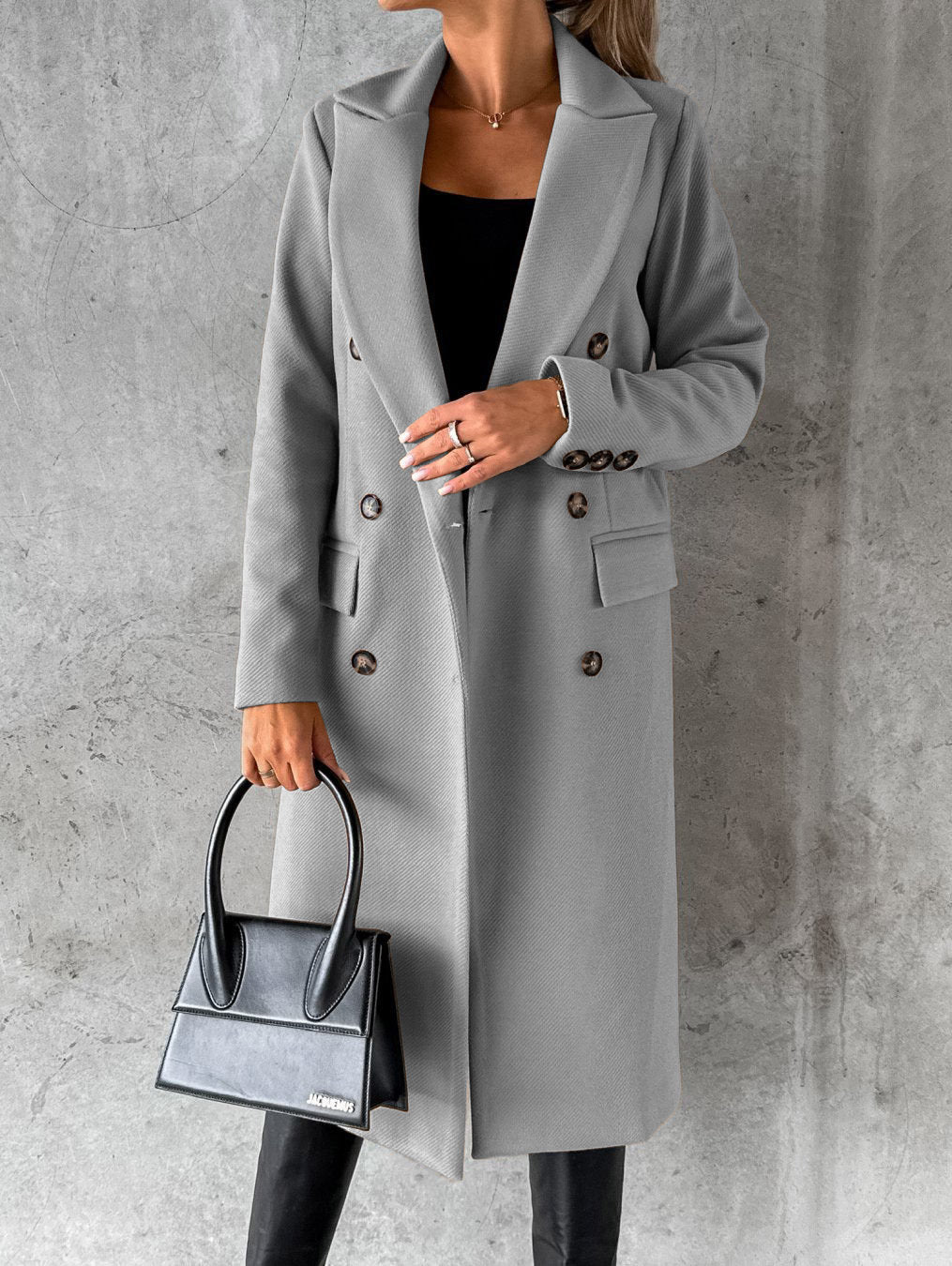 Daphne | Luxe Wollen Jas
