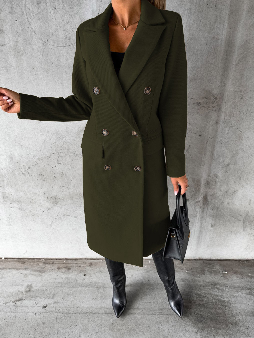 Daphne | Luxe Wollen Jas