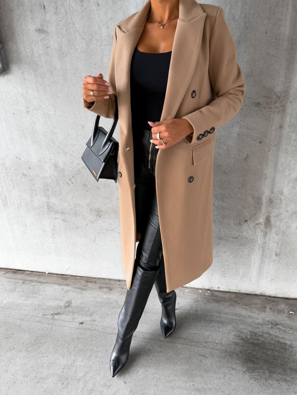 Daphne | Luxe Wollen Jas