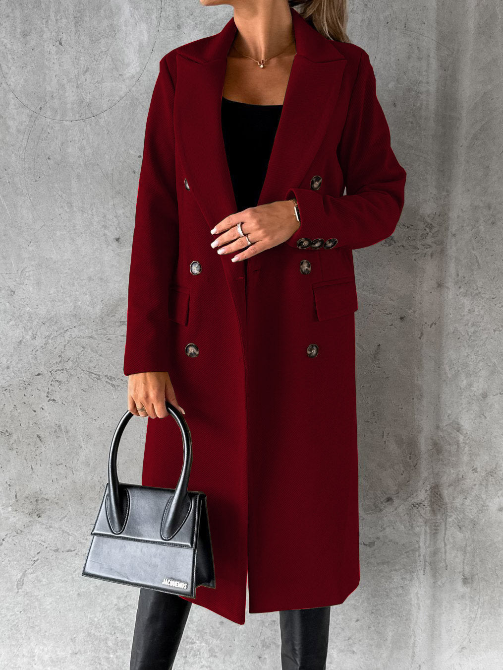Daphne | Luxe Wollen Jas