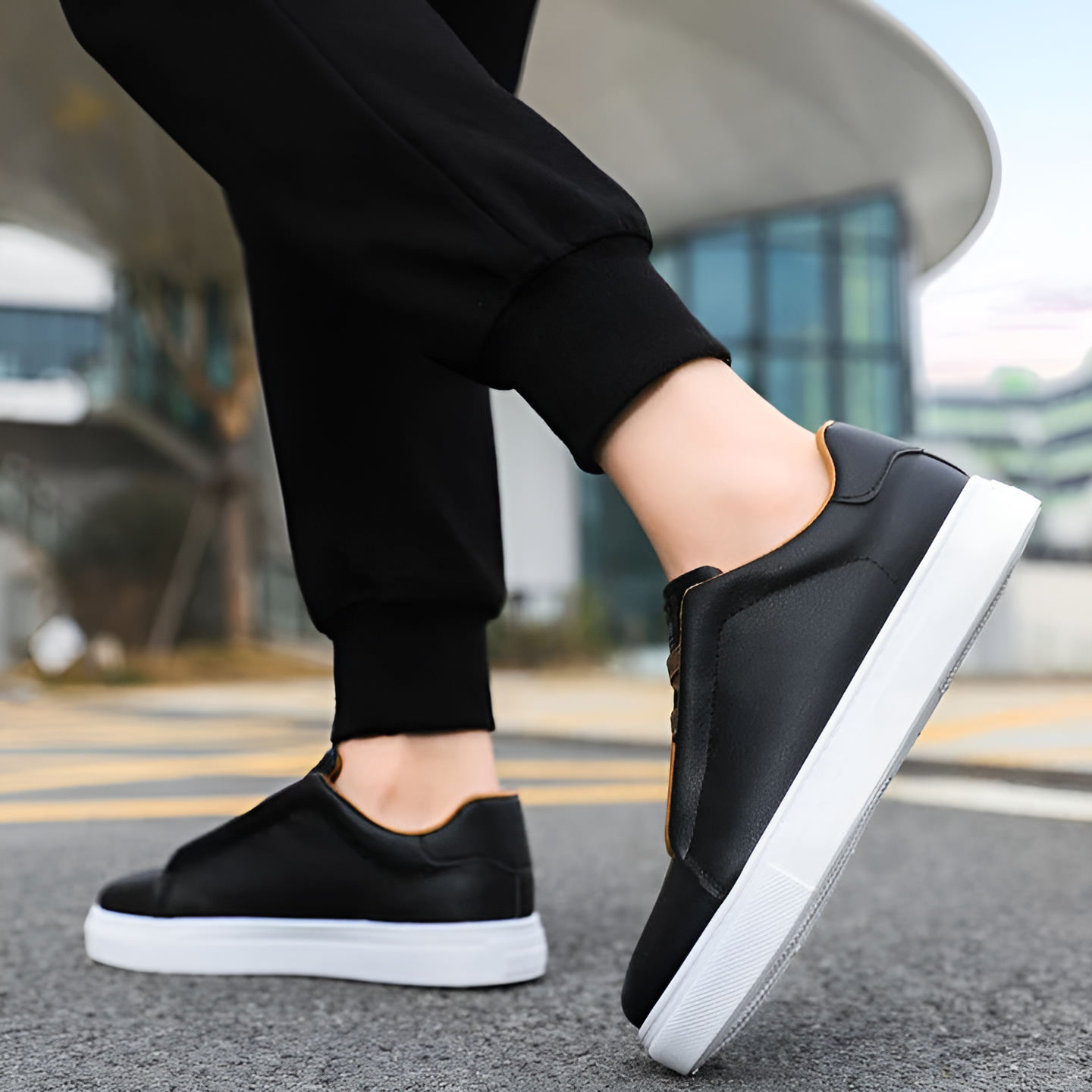 Niels | Vegan Leren Sneaker