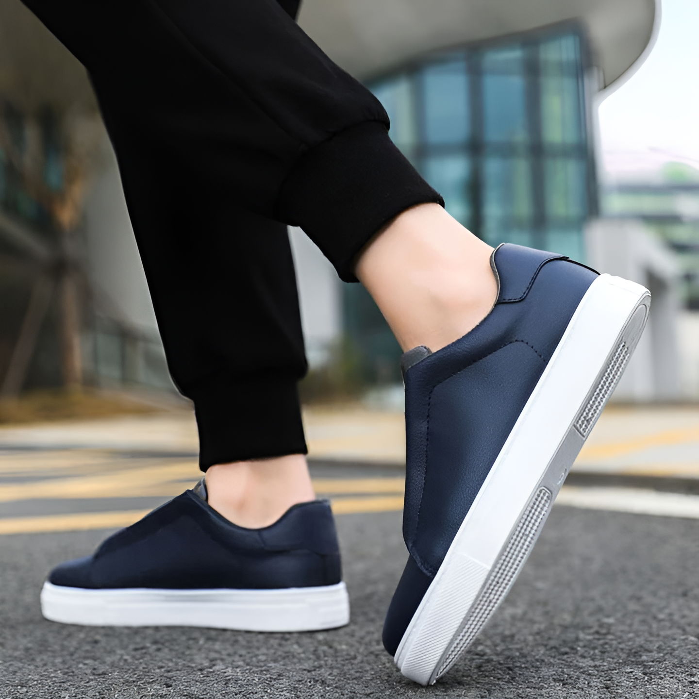 Niels | Vegan Leren Sneaker