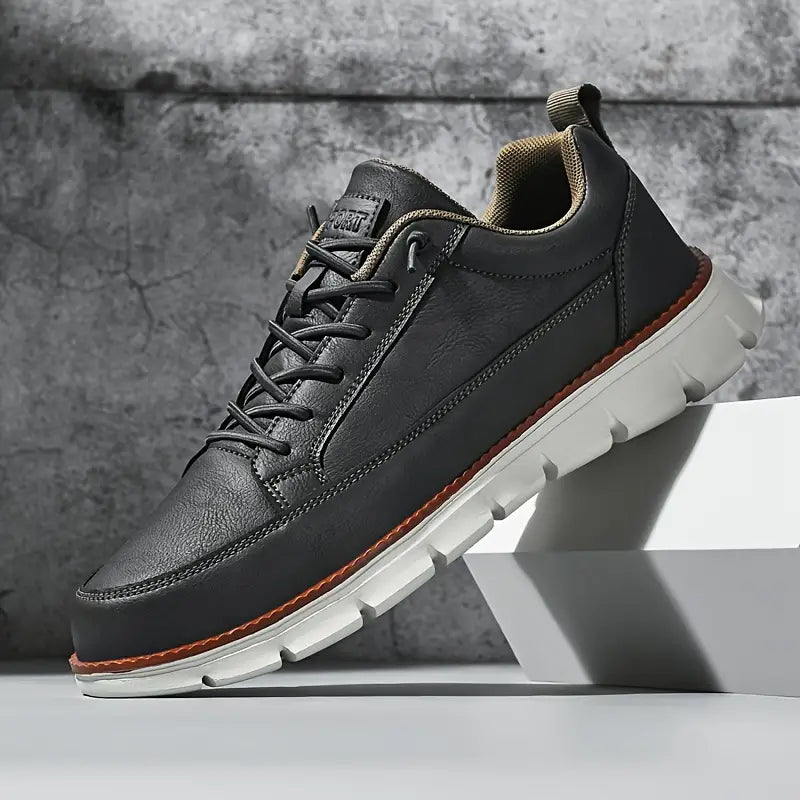Dennis | Vegan Leren Schoenen