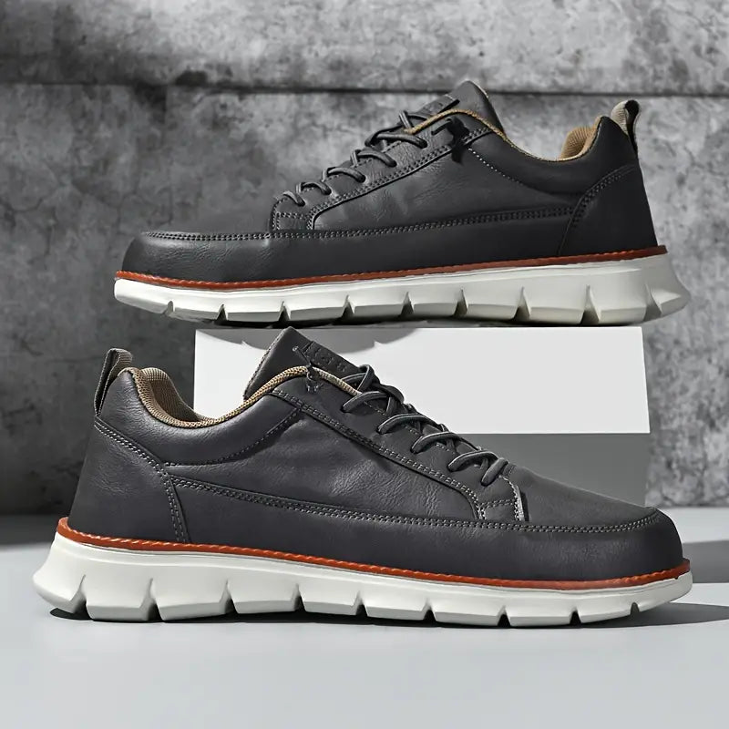 Dennis | Vegan Leren Schoenen